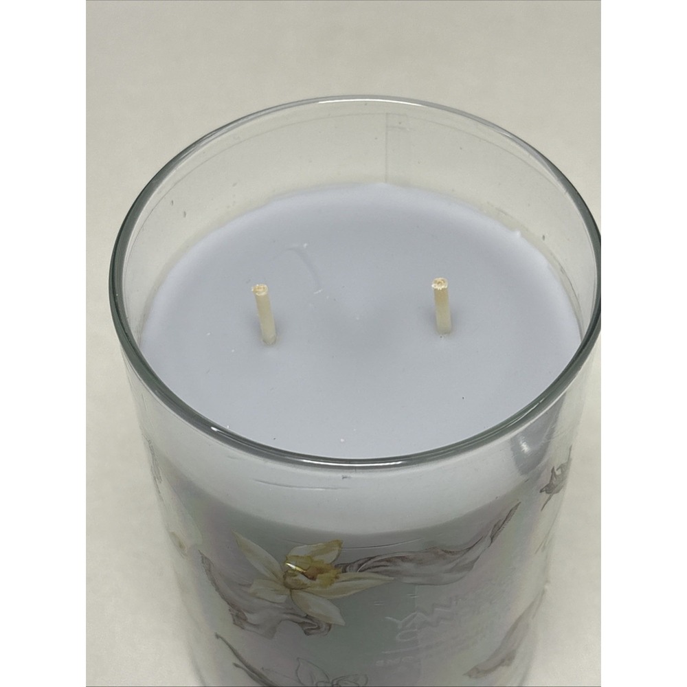 Yankee Candle Smoke Vanilla & Cashmere 20 Oz Retired Fragrance Two Wick - Picture 8 of 9
